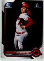 2022 Bowman Chrome Prospects #BCP-130 Christian Roa