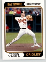 2023 Topps Heritage #148 Terrin Vavra