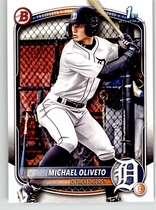 2025 Bowman Draft #BD-156 Michael Oliveto