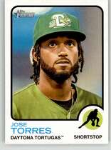 2022 Topps Heritage Minor League #51 Jose Torres