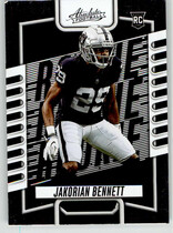 2023 Panini Absolute (Retail) #191 Jakorian Bennett