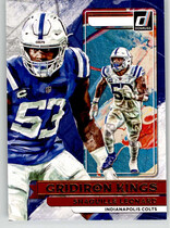 2022 Donruss Gridiron Kings #GK14 Shaquille Leonard