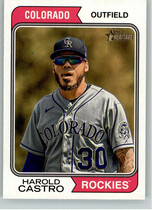 2023 Topps Heritage High Number #521 Harold Castro