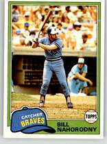 1981 Topps Base Set #296 Bill Nahorodny