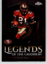 2025 Topps Chrome Legends of the Gridiron #LOG-18 Frank Gore