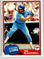 1981 Topps Base Set #553 Tim Blackwell