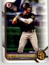 2022 Bowman Draft #BD-161 Rosman Verdugo