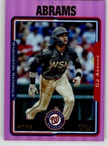 2025 Topps Archives Pink Foilboard #243 Cj Abrams