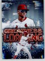 2025 Bowman Chrome Greatness Loading #GL-17 Jj Wetherholt