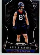 2019 Panini Prizm #394 Kahale Warring