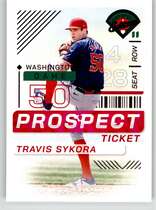 2024 Panini Prospect Edition Prospect Ticket #91 Travis Sykora