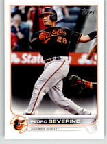 2022 Topps Base Set #72 Pedro Severino
