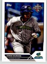 2023 Topps Pro Debut #PD-61 Jorge Burgos
