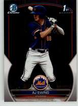 2023 Bowman Chrome Draft #BDC-152 Aj Ewing