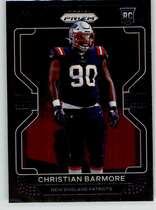 2021 Panini Prizm #388 Christian Barmore