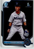 2022 Bowman Chrome Prospects #BCP-111 Junior Sanchez