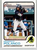 2022 Topps Heritage Minor League #6 Federico Polanco