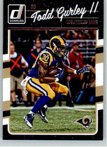 2016 Donruss Base Set #154 Todd Gurley