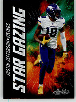 2021 Panini Absolute Star Gazing #SG11 Justin Jefferson