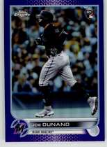 2022 Topps Chrome Update Purple Refractor #USC192 Joe Dunand