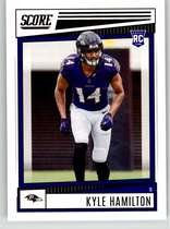 2022 Score Base Set #364 Kyle Hamilton