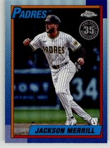 2025 Topps Chrome Update 1990 Topps Chrome #90CU-5 Jackson Merrill