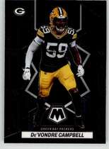 2022 Panini Mosaic #74 Devondre Campbell