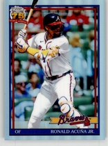 2026 Topps Chrome 1991 Topps #91CB-5 Ronald Acuna Jr.