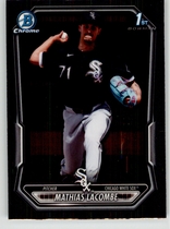 2026 Bowman Chrome Prospects #BCP-119 Mathias Lacombe