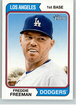 2023 Topps Heritage #377 Freddie Freeman