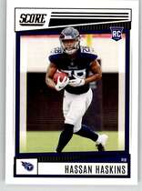 2022 Score Base Set #327 Hassan Haskins
