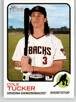 2022 Topps Heritage High Number #673 Cole Tucker