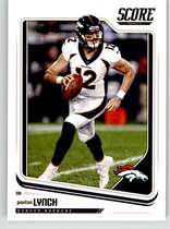 2018 Score Base Set #95 Paxton Lynch