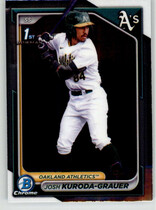 2024 Bowman Chrome Draft #BDC-54 Josh Kuroda-Grauer