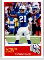 2019 Score Base Set #57 Nyheim Hines