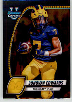 2024 Bowman Chrome University #66 Donovan Edwards