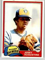 1981 Topps Base Set #596 Jerry Augustine