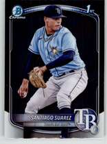 2025 Bowman Chrome Prospects #BCP-142 Santiago Suarez