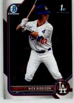 2022 Bowman Chrome Draft #BDC-165 Nick Biddison