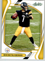 2021 Panini Absolute Retail Green #94 Ben Roethlisberger