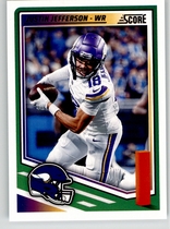 2025 Score Base Set #230 Justin Jefferson