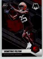 2021 Panini Mosaic #394 Demetric Felton