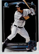 2025 Bowman Chrome Draft #BDC-64 Brandon Compton