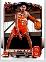 2025 Bowman Prospects #BPP-4 Kiyan Anthony
