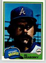 1981 Topps Base Set #636 Al Hrabosky
