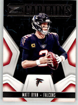 2020 Panini Playbook Captains #CAP-8 Matt Ryan