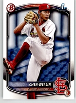 2025 Bowman Prospects #BP-141 Chen-Wei Lin