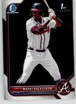 2022 Bowman Chrome Prospects #BCP-121 Mahki Backstrom