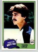 1981 Topps Base Set #571 Todd Cruz