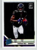 2019 Donruss Optic #183 Justice Hill